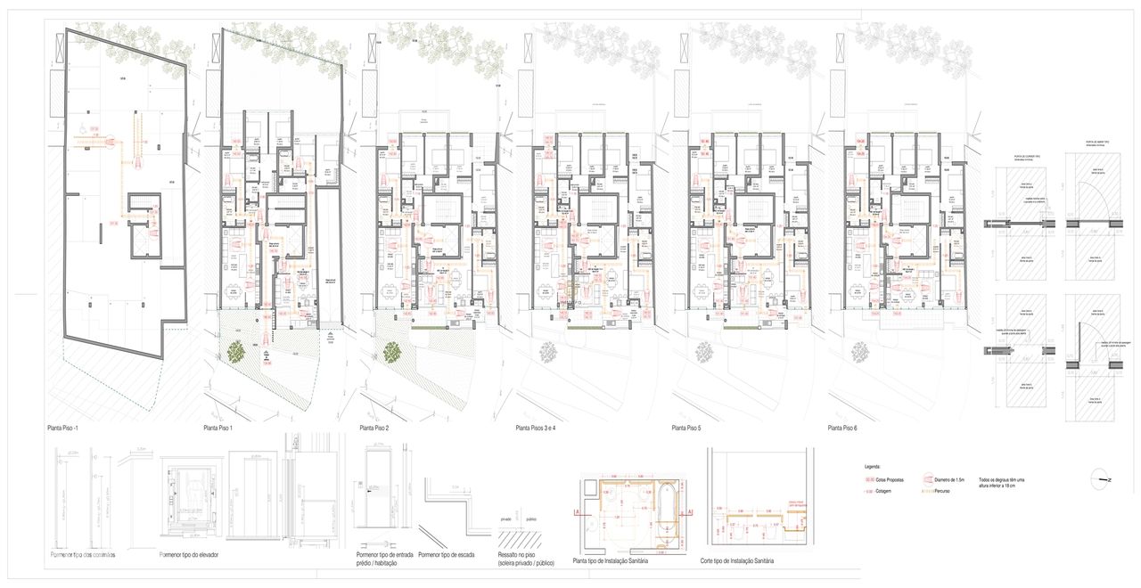 Terreno para construção Zona das Antas construção de 1738,90 m2