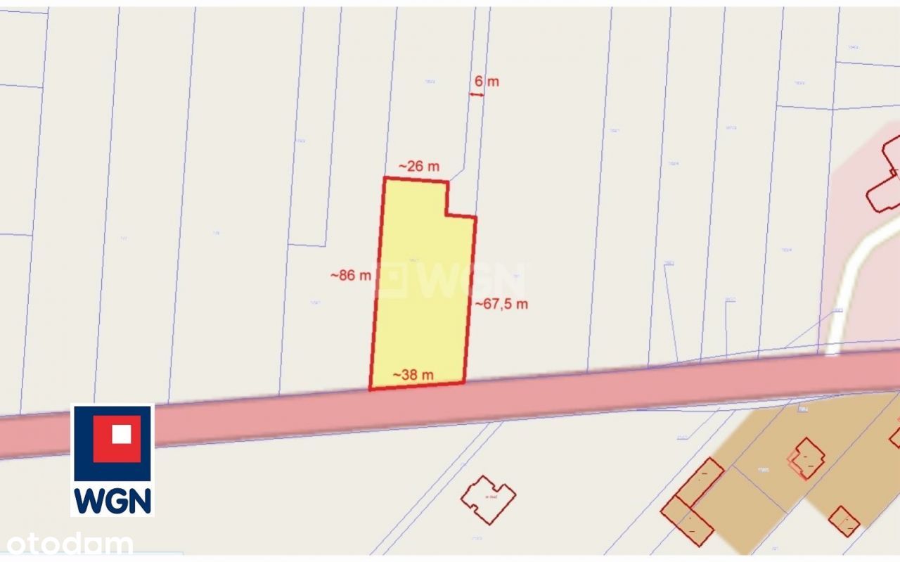 Działka, 2 993 m², Kodrąb