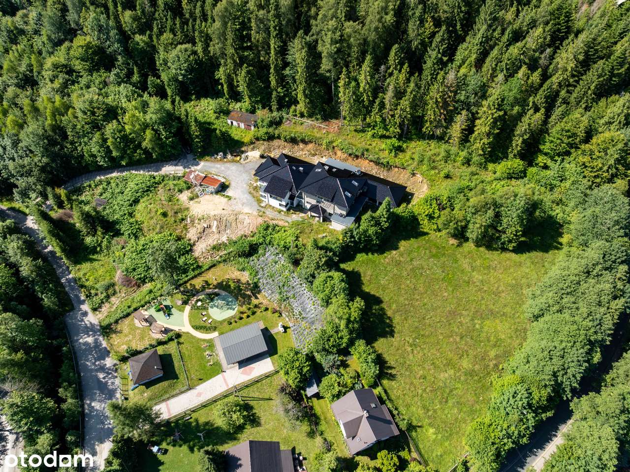 willa w Beskidach, Wisła – 663 m² działka 5 390 m² OKAZAJA-9