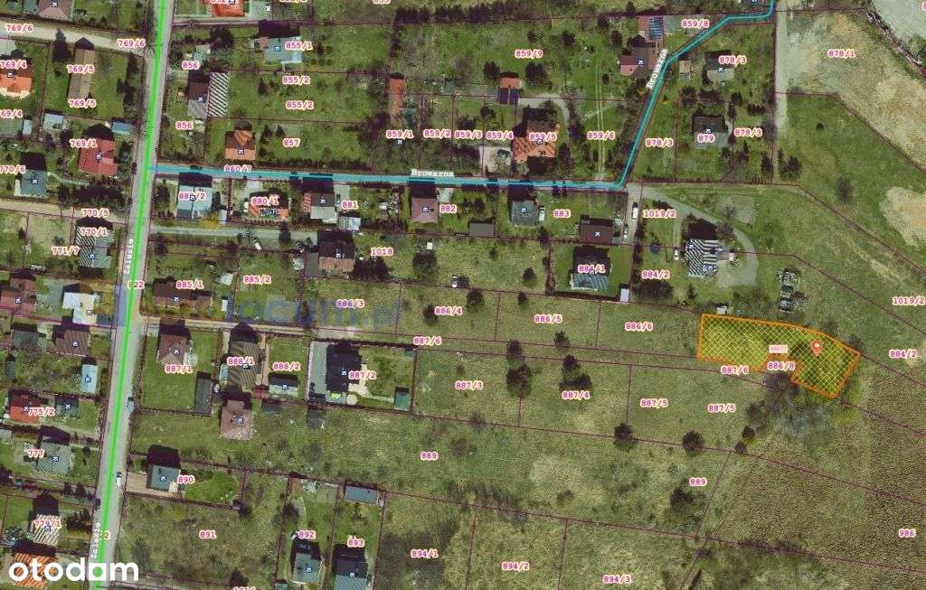 działka budowlana - Pełny obrazek: 3/4