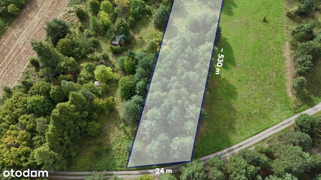 Choroń, ul. Poległych | Działka na sprzedaż - Pełny obrazek: 2/7