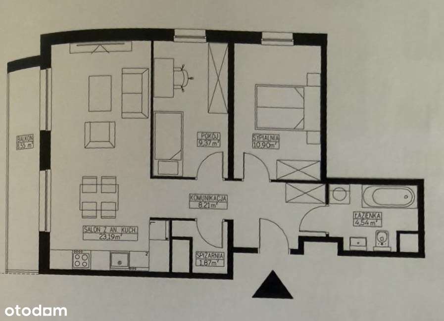 3-pokoje z pięknym widokiem + 2 miejsca w hali garażowej-12