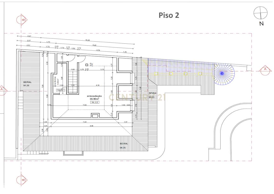 Distinta Moradia, com piscina e adega - perto de praias-48