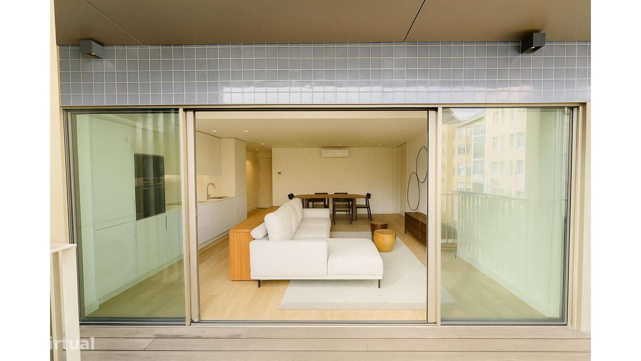 T2 com Garagem e Varandas-5