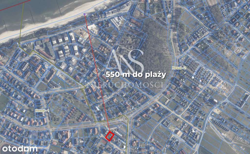 Działka 899 m2 w Rewalu idealna pod pensjonat - Pełny obrazek: 5/5