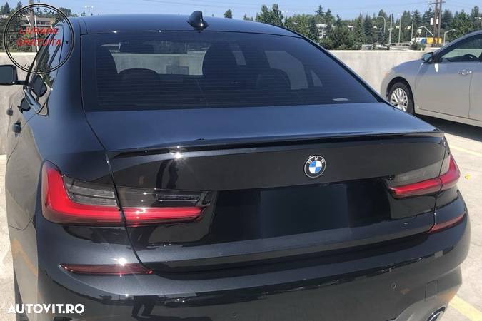 Eleron Portbagaj BMW 3 Series G20 Sedan (2019-up) Negru Lucios- livrare gratuita - 10