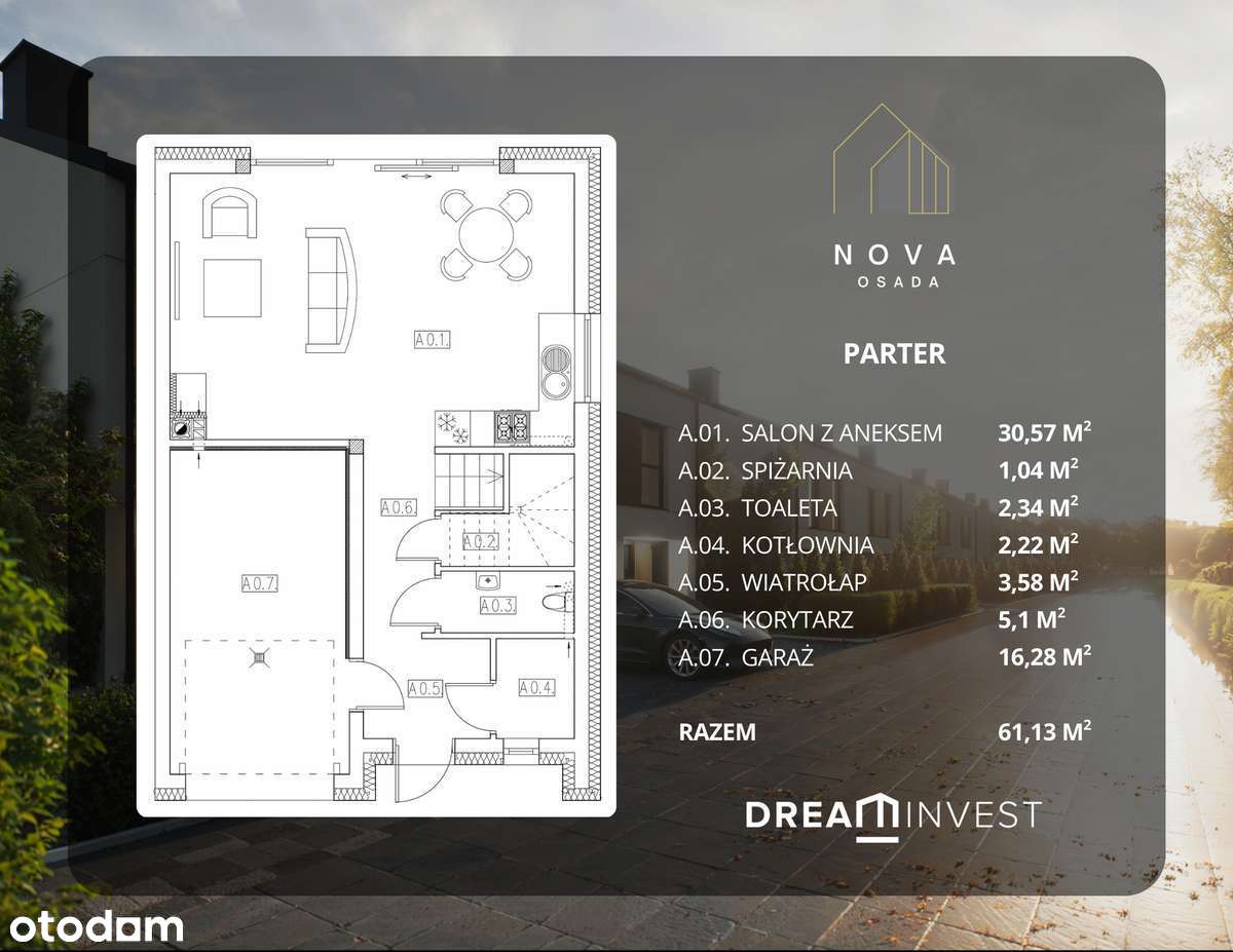 NOVA OSADA  - wyjątkowe domy w centrum Przyłęk - Pełny obrazek: 5/8