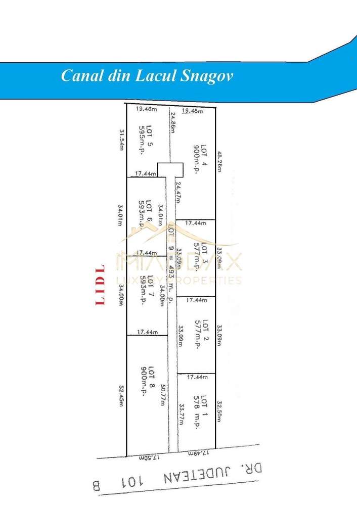 Teren intravilan *2054mp* // Snagov - Imagine principală: 2/3