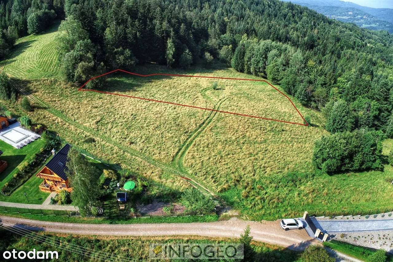 Siedem działek w pięknej lokalizacji w Zawoi-5