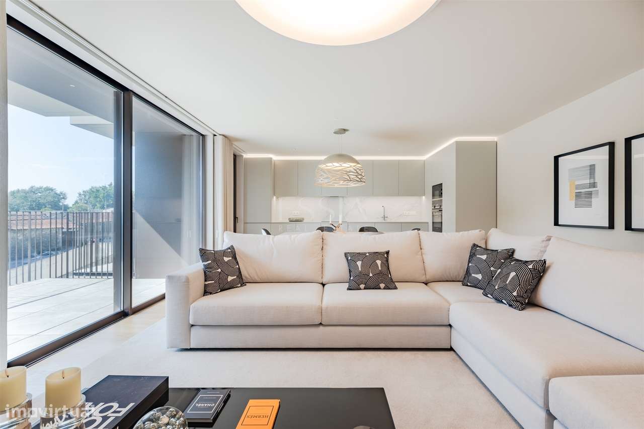 T3 Varanda 14m2 Vistas Rio e Mar Jardins Arrábida | T3 Gaia The Yard - Grande imagem: 5/31