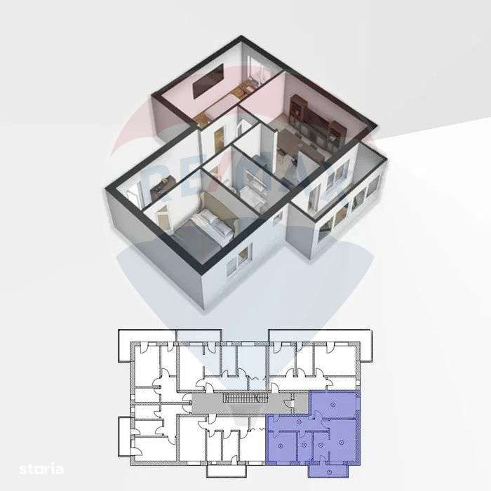 Apartament cu 3 camere Comisia Centrala - Imagine principală: 5/20