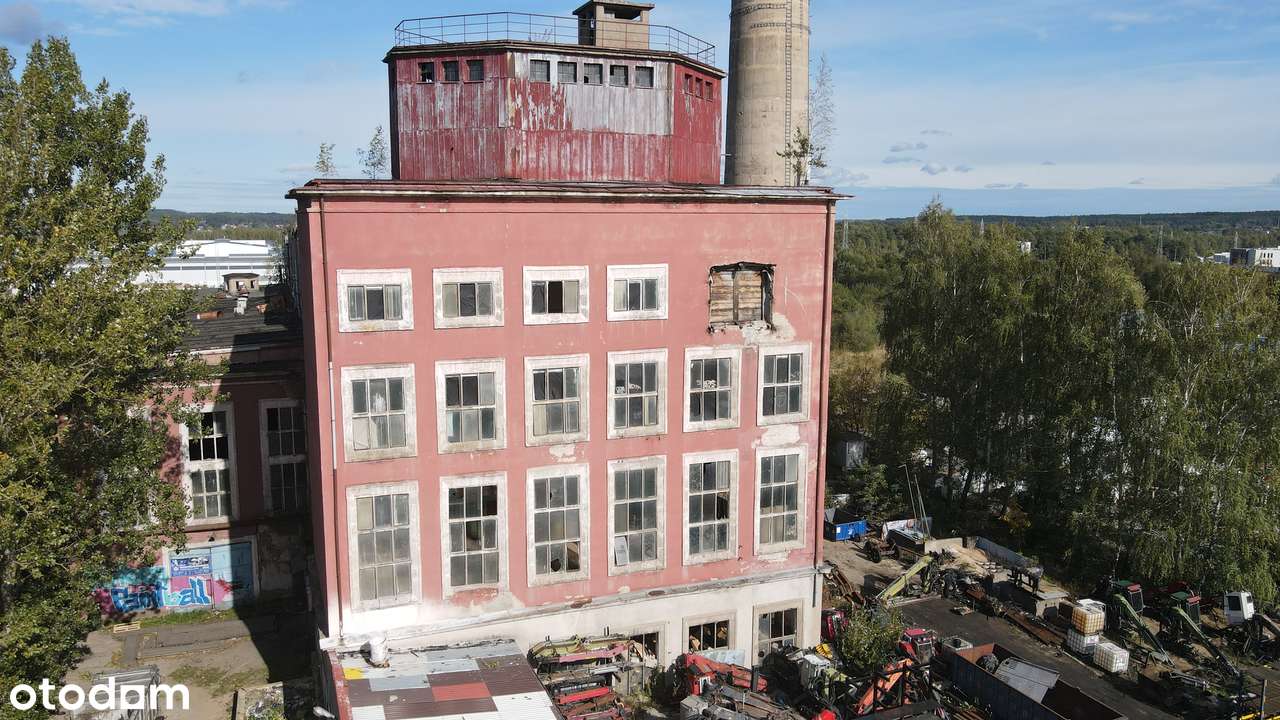Budynek ok. 5000 m2 , dz. 7140 m2 , ul. Przędzalniana / Produkcyjna-4