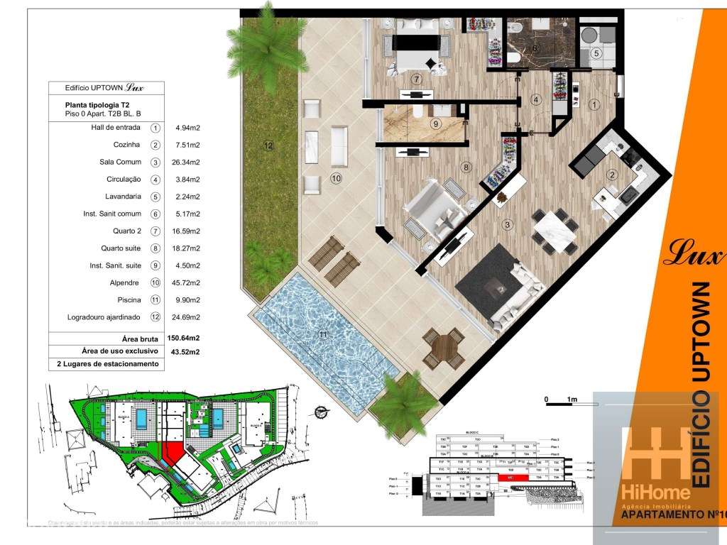 Apartamento T2 no UPTOWN LUX - Funchal, Madeira-30
