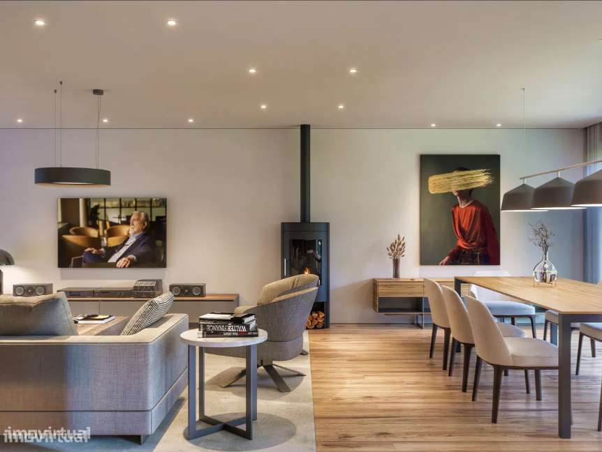 Moradia Térrea Contemporânea com Jardim Privado – Braga-4