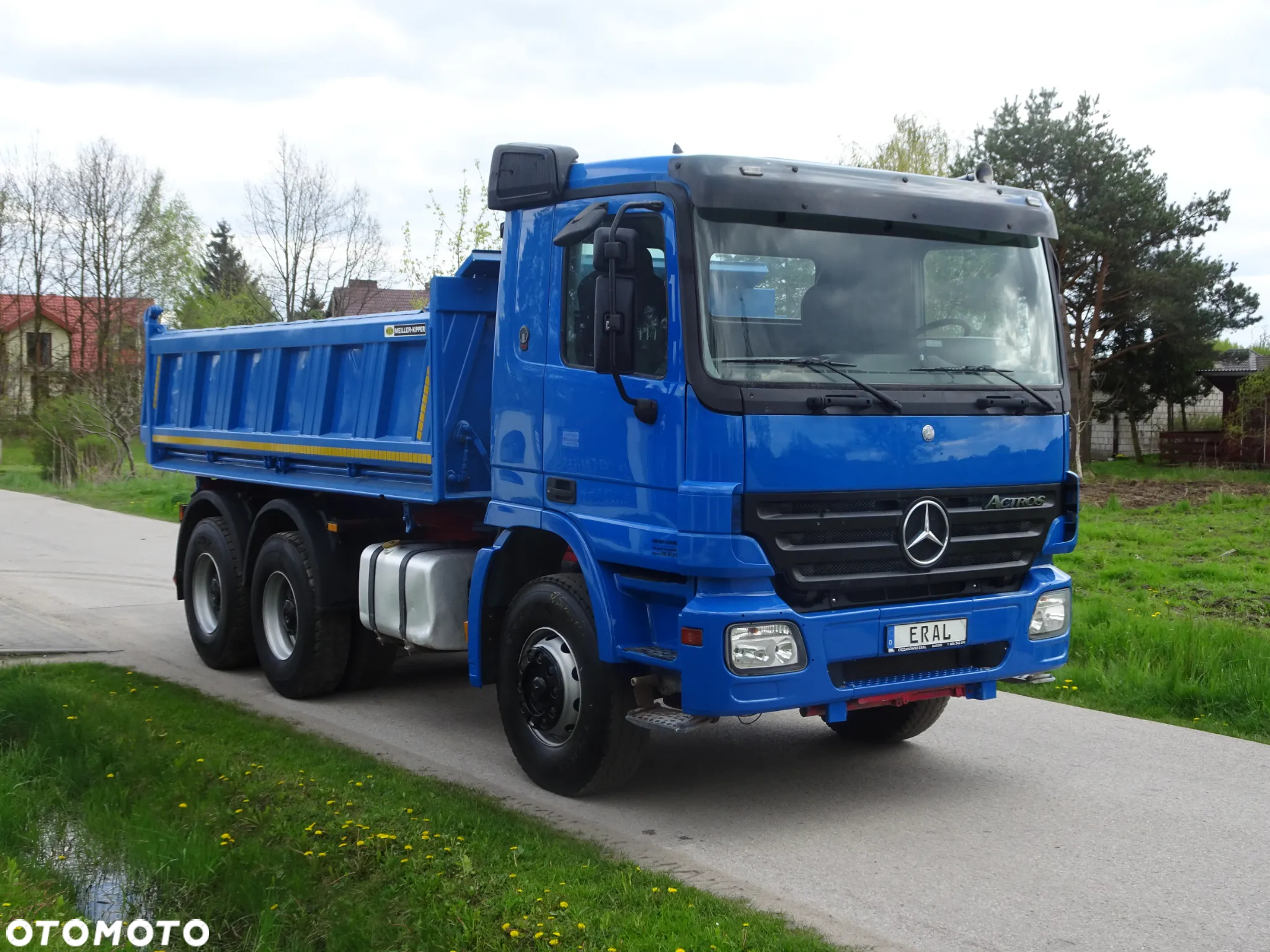 Mercedes-Benz Actros 6x4 2644 Hydroburta Burtmatic wywrotka Meiller kiper trzystronny z Niemiec - 9