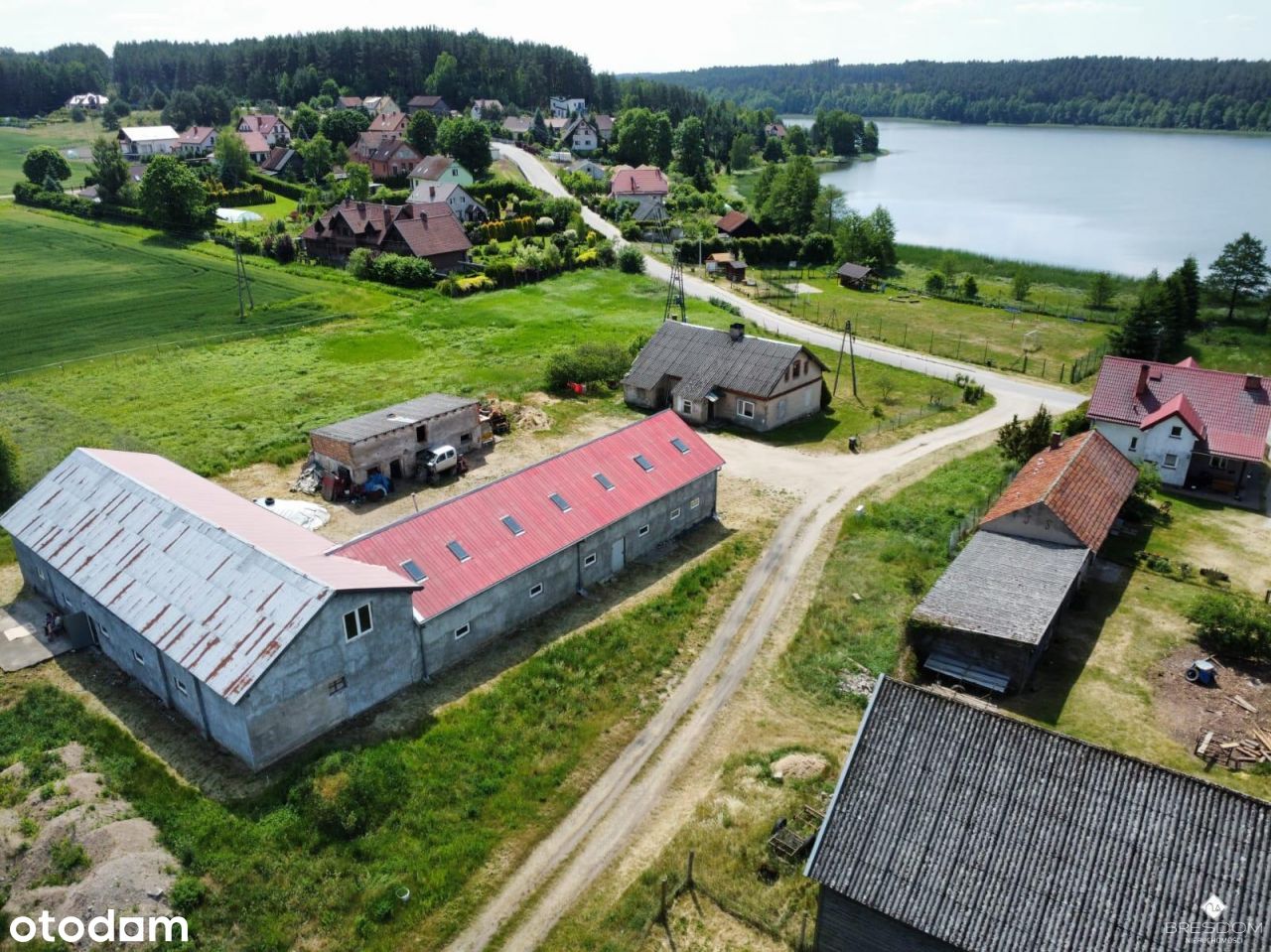 Nieruchomość komercyjna nad Jeziorem Wymój