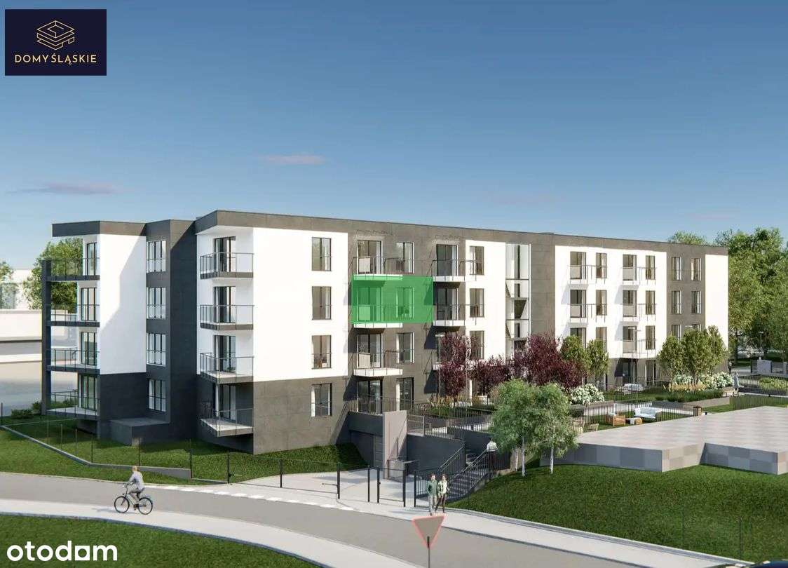 B28 - 2 pokoje + balkon - Pełny obrazek: 2/8