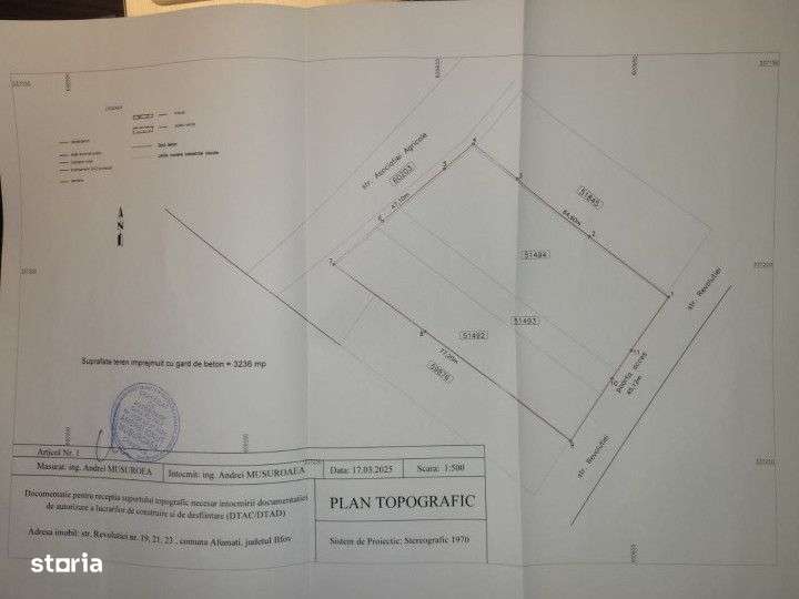 Teren intravilan de 3.300 mp de vanzare in Afumati, Ilfov, str. Revolu - Imagine principală: 2/2