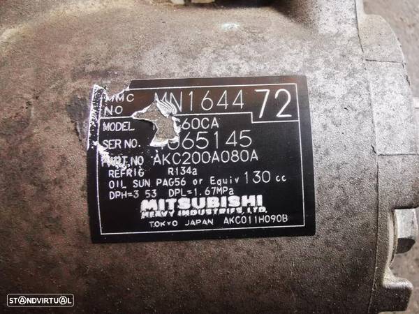 MITSUBISHI COLT COMPRESSOR DE A.C - AC016 - 6