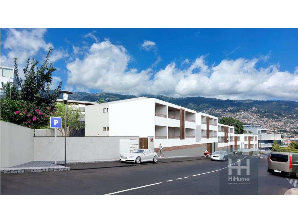 Apartamento T1 no Edifício 58 Virtudes com vista Funchal - Grande imagem: 5/37