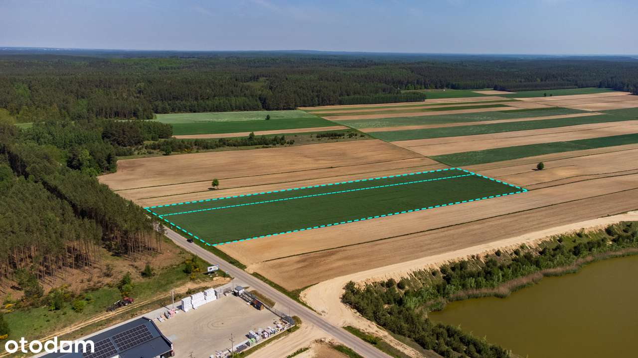 Działka inwestycyjna z MPZP pod zabudowę mieszkaniową 5 824 m² Szumowo-9
