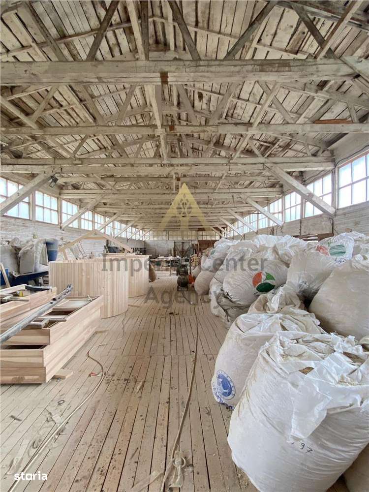 TEREN CU HALE DE PRODUCTIE   DE VANZARE - AGAS - Imagine principală: 2/20