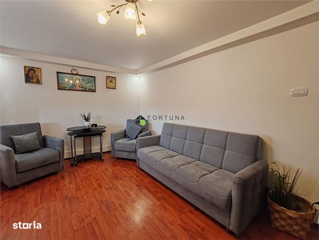 Apartament spatios, luminos si complet mobilat în Tractorul – 0% comis-1