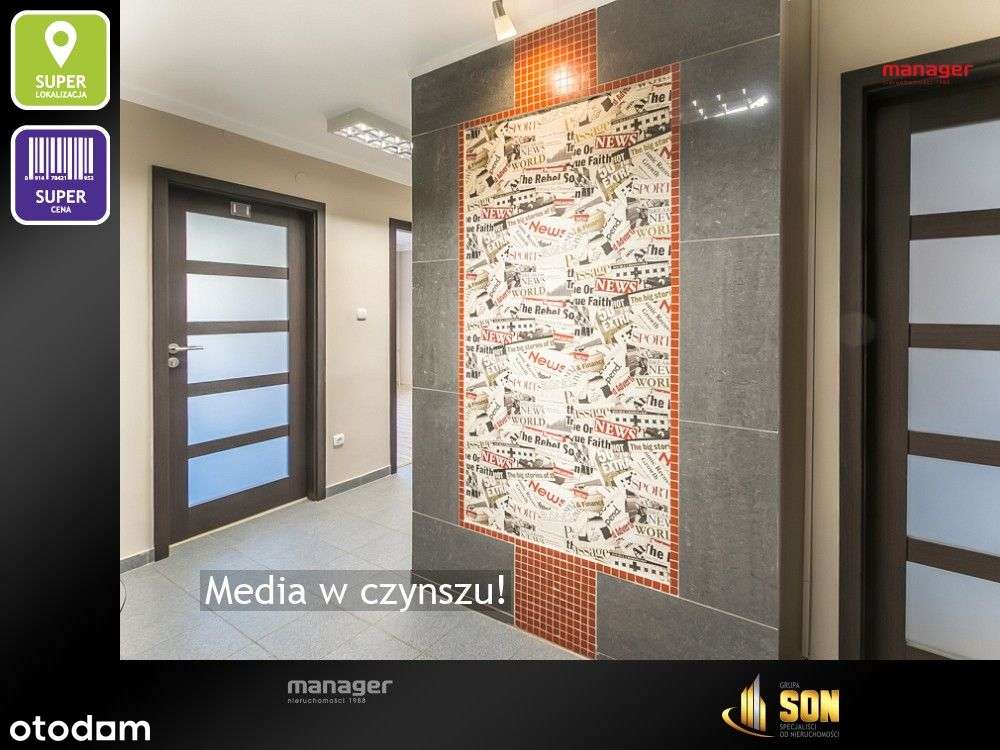 Media w czynszu - Centrum - Pełny obrazek: 4/7