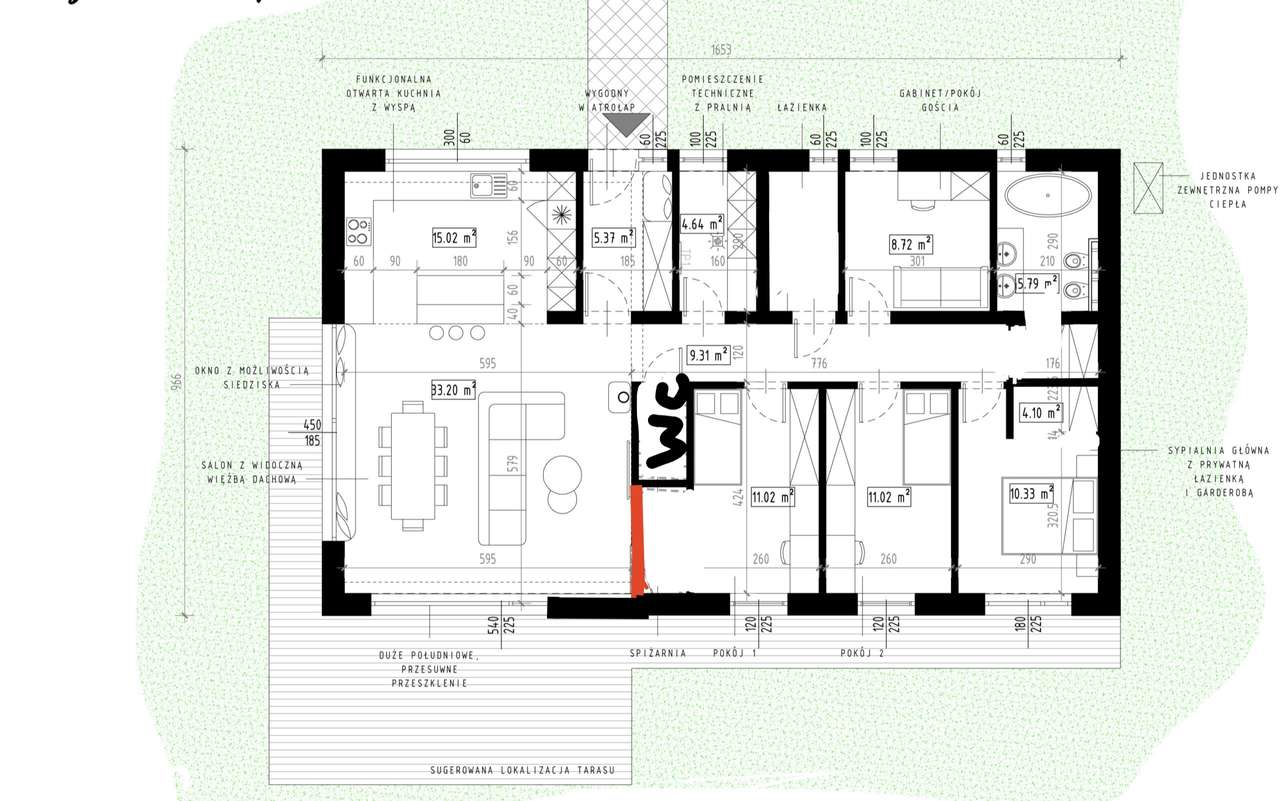Nowoczesny dom jednorodzinny w spokojnej okolicy - Pełny obrazek: 5/8