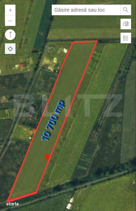 Teren extravilan, 10700 mp, zona Periferie Nord - Imagine principală: 2/2