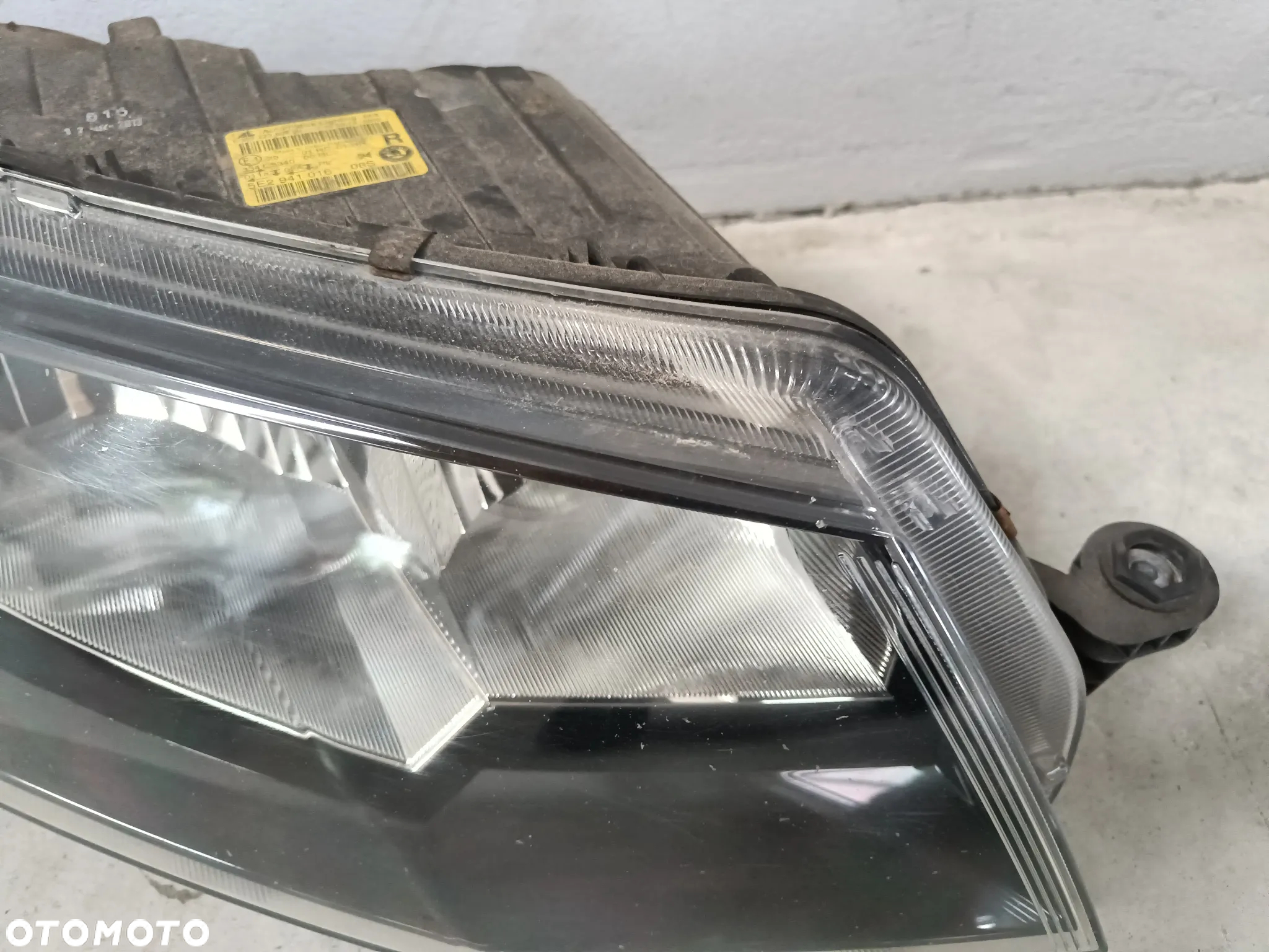 Lampa Prawa Przednia Skoda Octavia 3 III Reflektor Prawy Przód 5E2941016 - 7