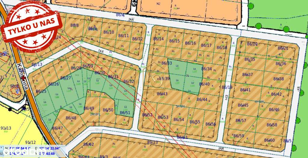 działka bud.Niedary/1000m2/2000m2 i więcej - Pełny obrazek: 2/8