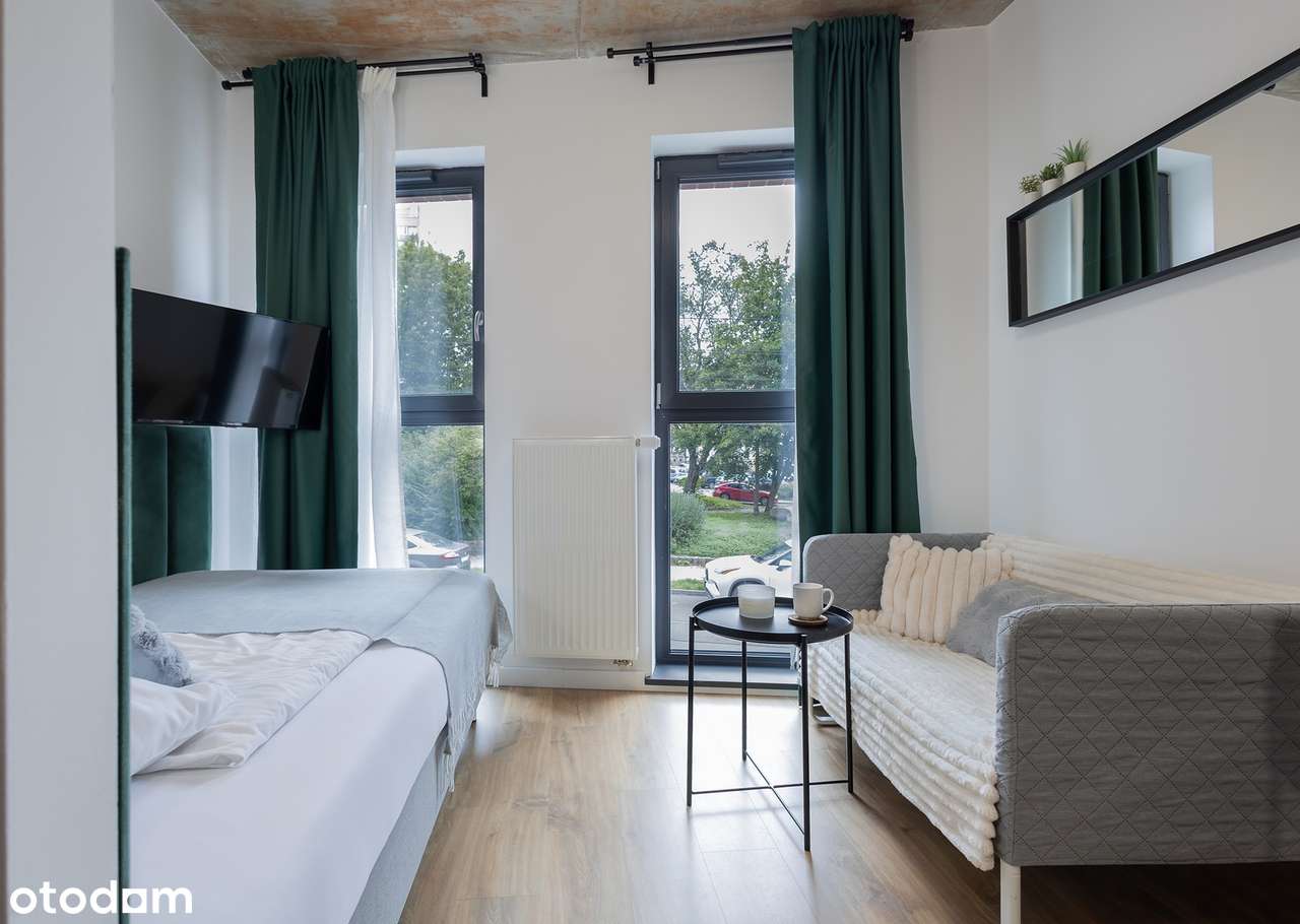 Nowoczesna, przytulna kawalerka w centrum! Bez dodatkowych opłat - Pełny obrazek: 4/8