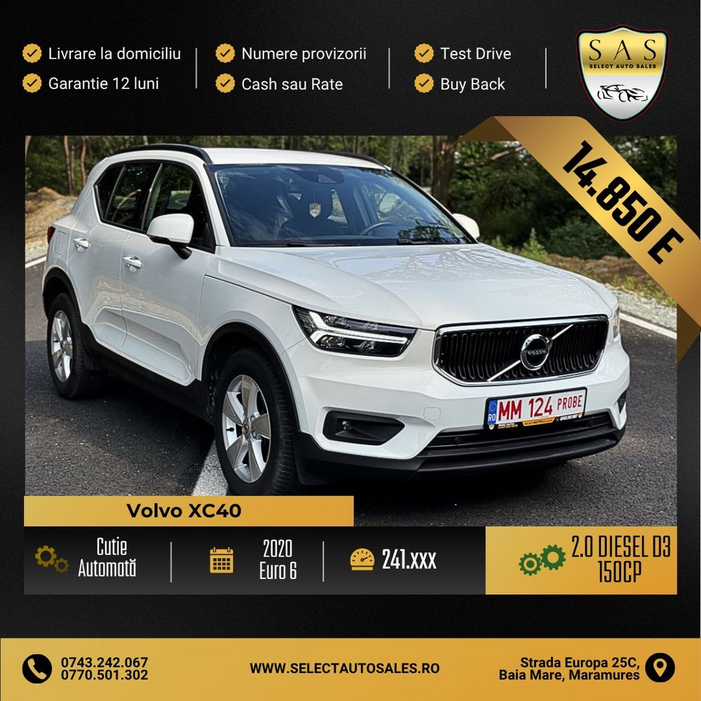 Volvo XC40 D3 Momentum 2020