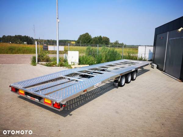 MAZZO Laweta aluminiowa 850 x 204cm DMC 3500kg BARDZO LEKKA na 2 auta - 6