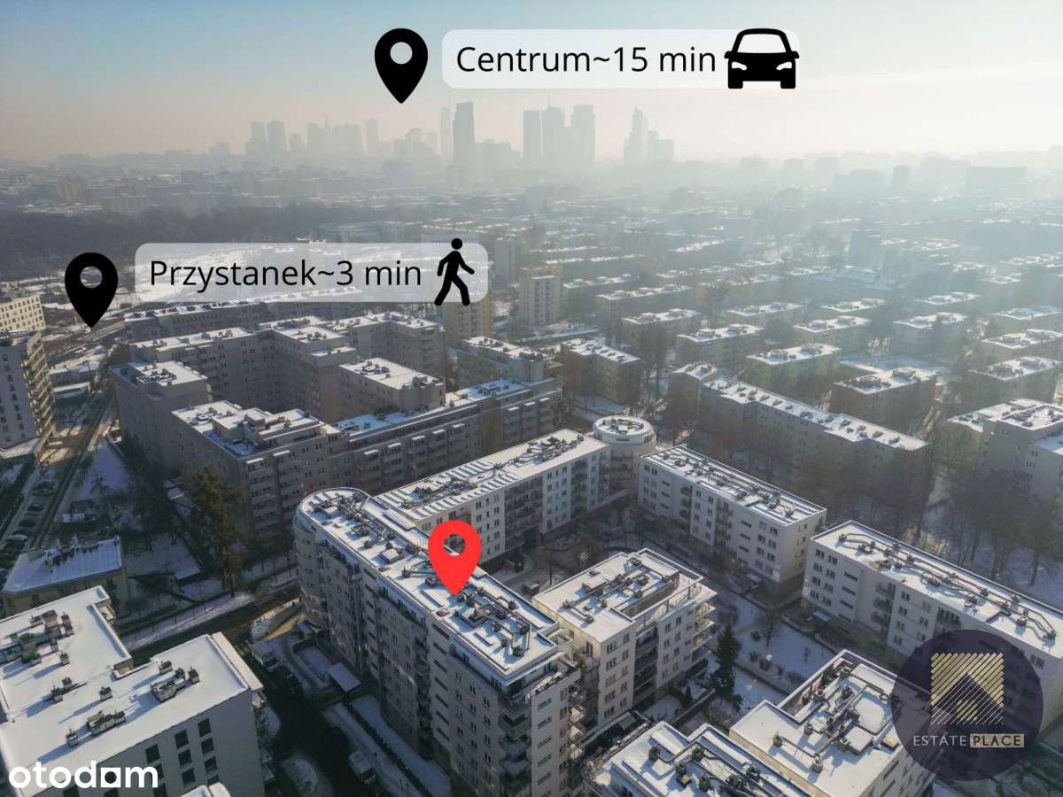 Funkcjonalna kawalerka z klimą i balkonem-16