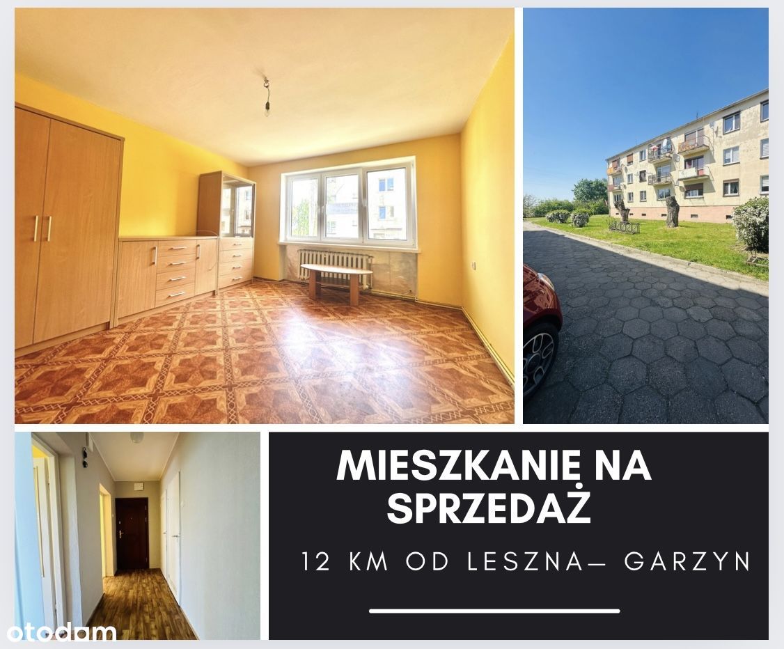 Mieszkanie w Garzynie — 12km od Leszna