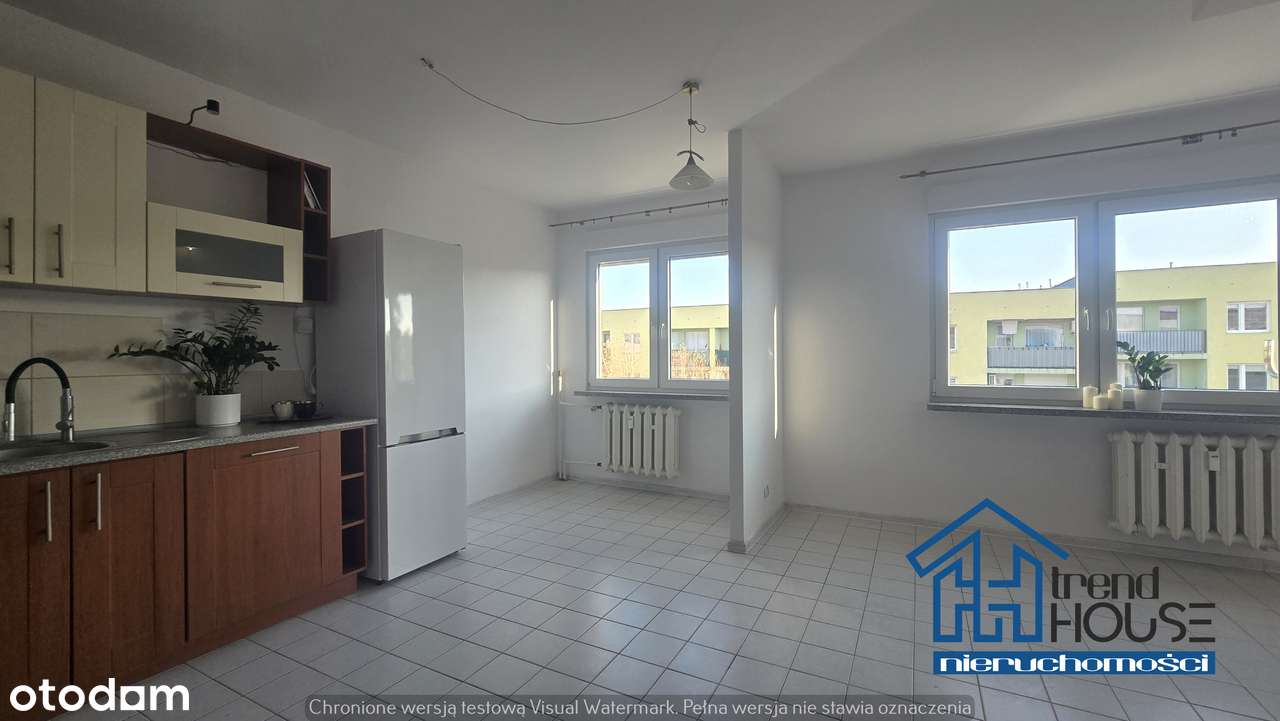 Duża kawalerka z wydzieloną sypialnią-2