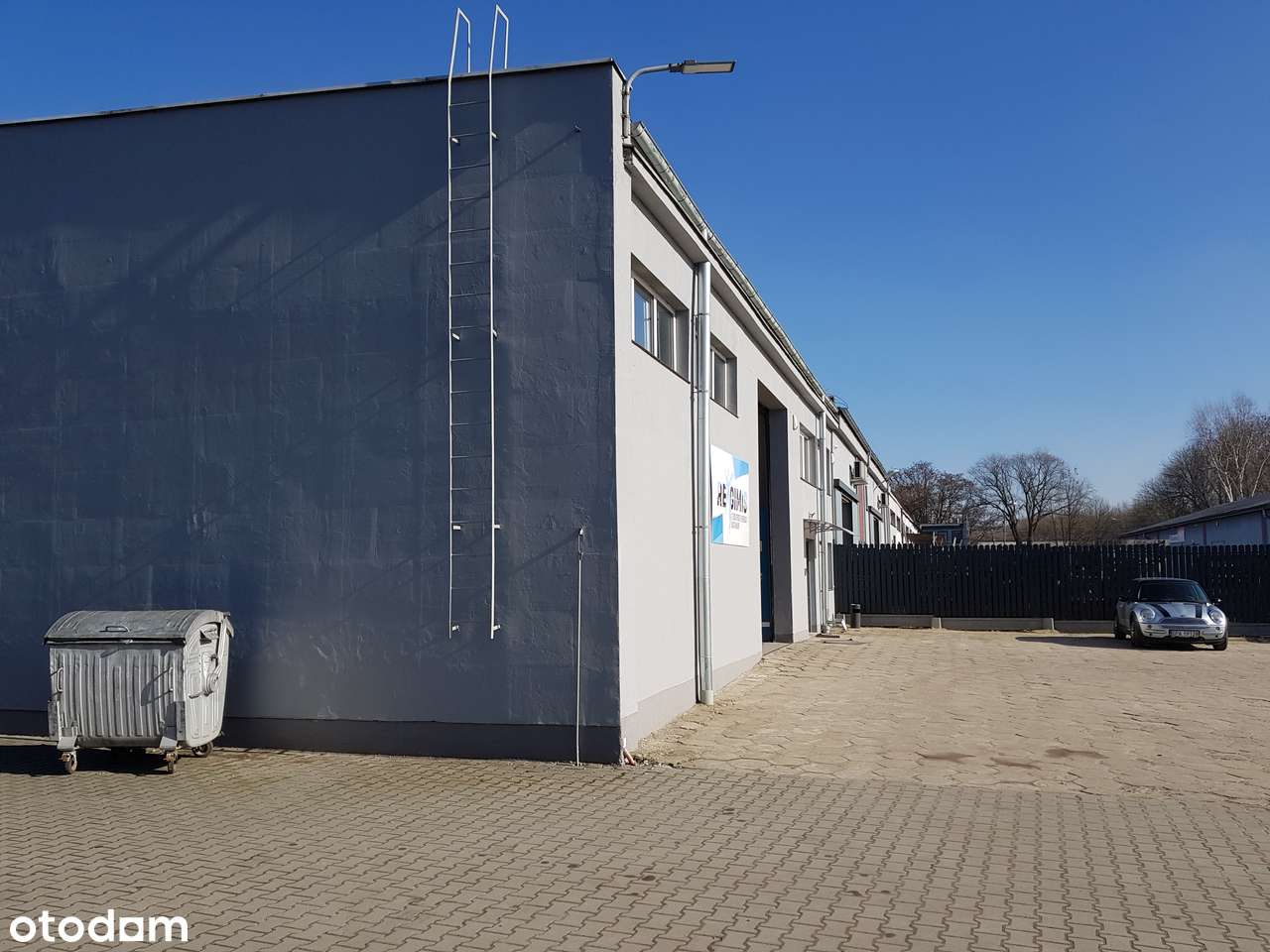 Hala 523m² na wynajem samodzielny wjazd + 2357 m² placu - Pełny obrazek: 1/18