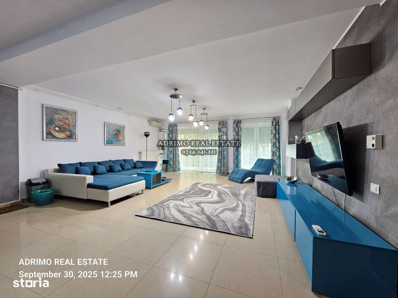 Ap3cam Deosebit - 3 bai 3 terase 2 parcari - Termen Lung - 700 euro - Imagine principală: 5/20