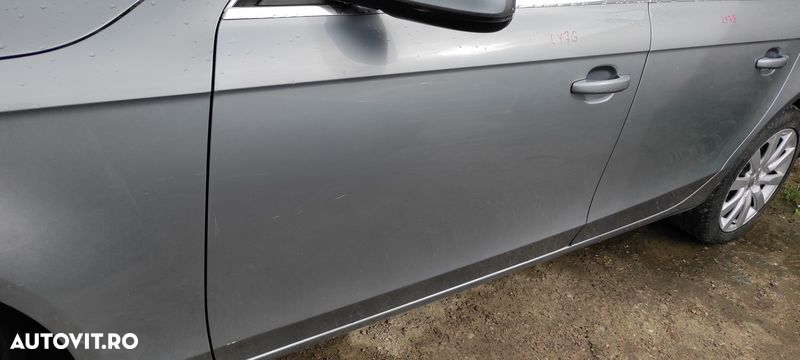 Usa Usi Portiera Portiere Fata Stanga Dezechipata Audi A4 B8 2008 - 2012 Culoare LY7G - 3
