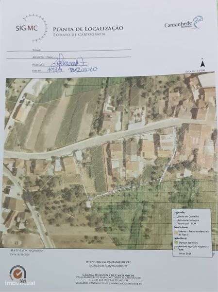 Terreno Construção Sepins Cantanhede, junto acesso AE A1 Mealhada - Grande imagem: 5/10