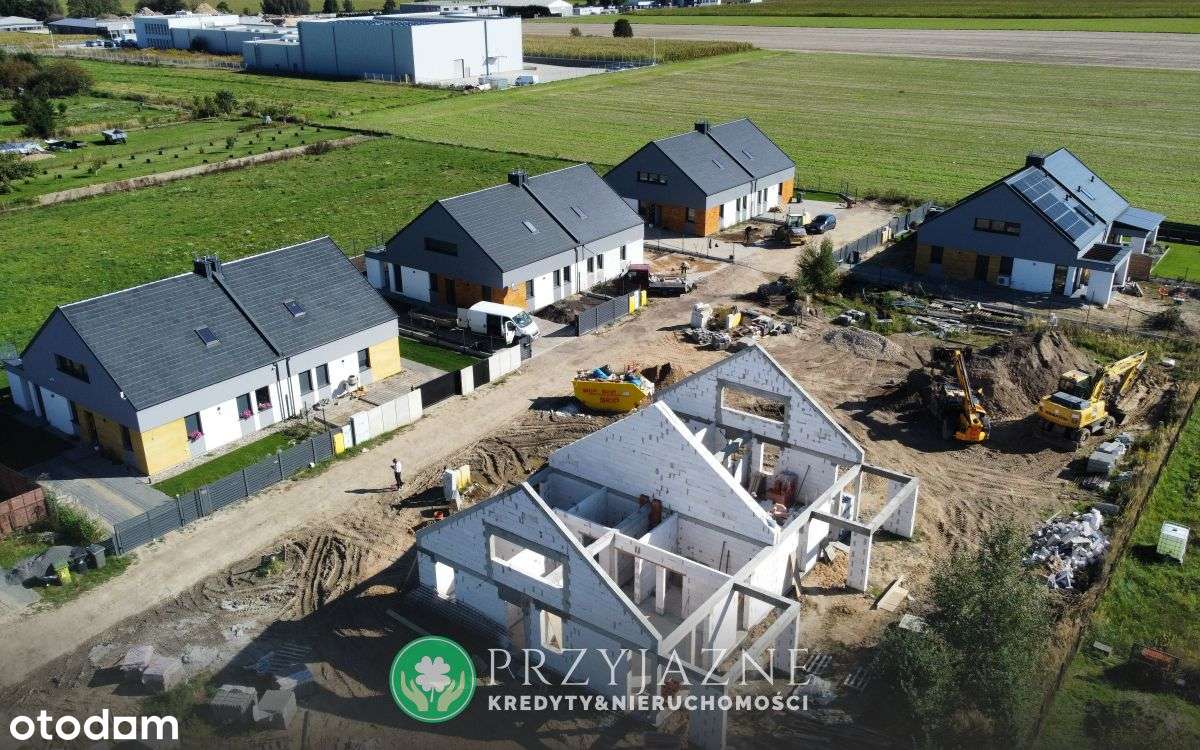 DOMY W ZABUDOWIE BLIŹNIACZEJ -> Pobiedziska ul. Północna/ul. Główna - Pełny obrazek: 5/19