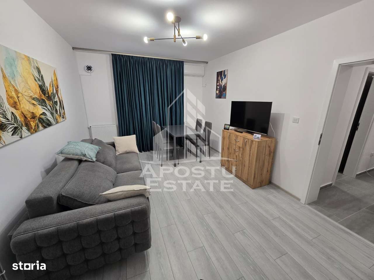 Apartament 2 camere ,Centrala proprie, Prima inchiriere, Giroc - Imagine principală: 5/7