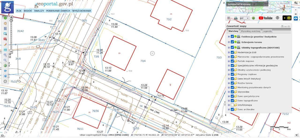 DZIAŁKA BUDOWLANA 555m2 Rumia - ul. Wiązowa