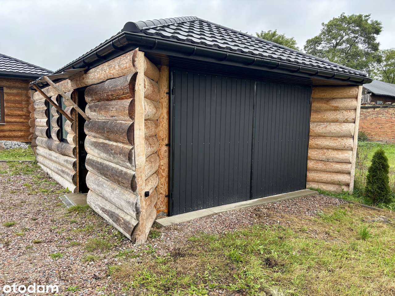 Dom z bali świerkowych | w cenie mieszkania | okazja-18