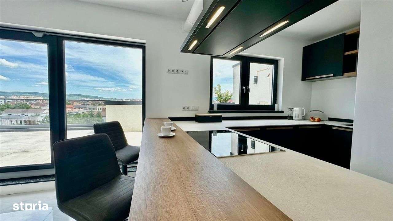Penthouse cu terasa spectaculoasa si vedere panoramica - Turnisor - Imagine principală: 5/10