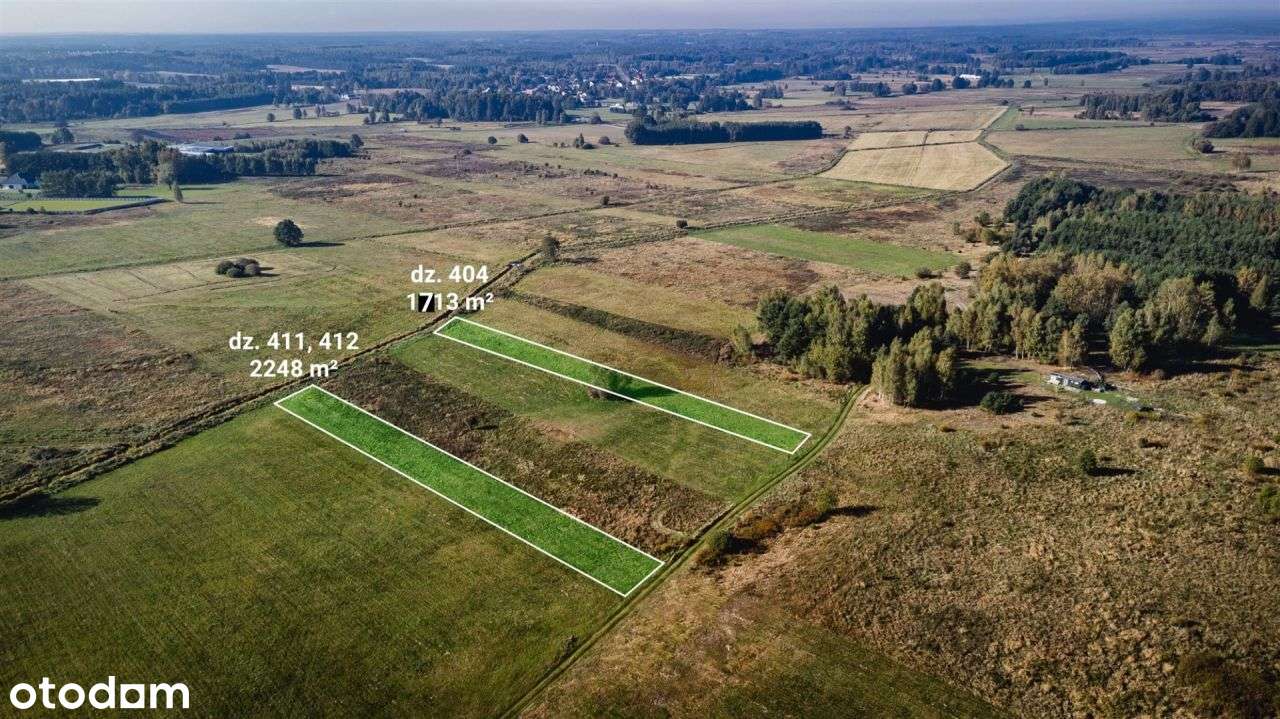 Działka 2248 m² blisko wsi, Grala-D., gm. Skórzec-6