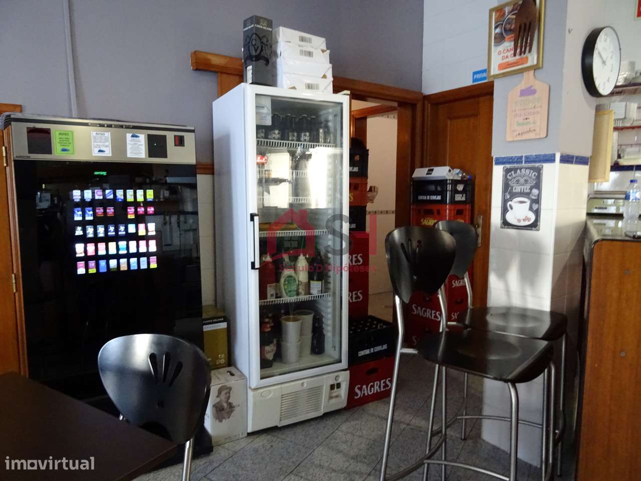 * Café Snack Bar /Churrasqueira Equipado*-22