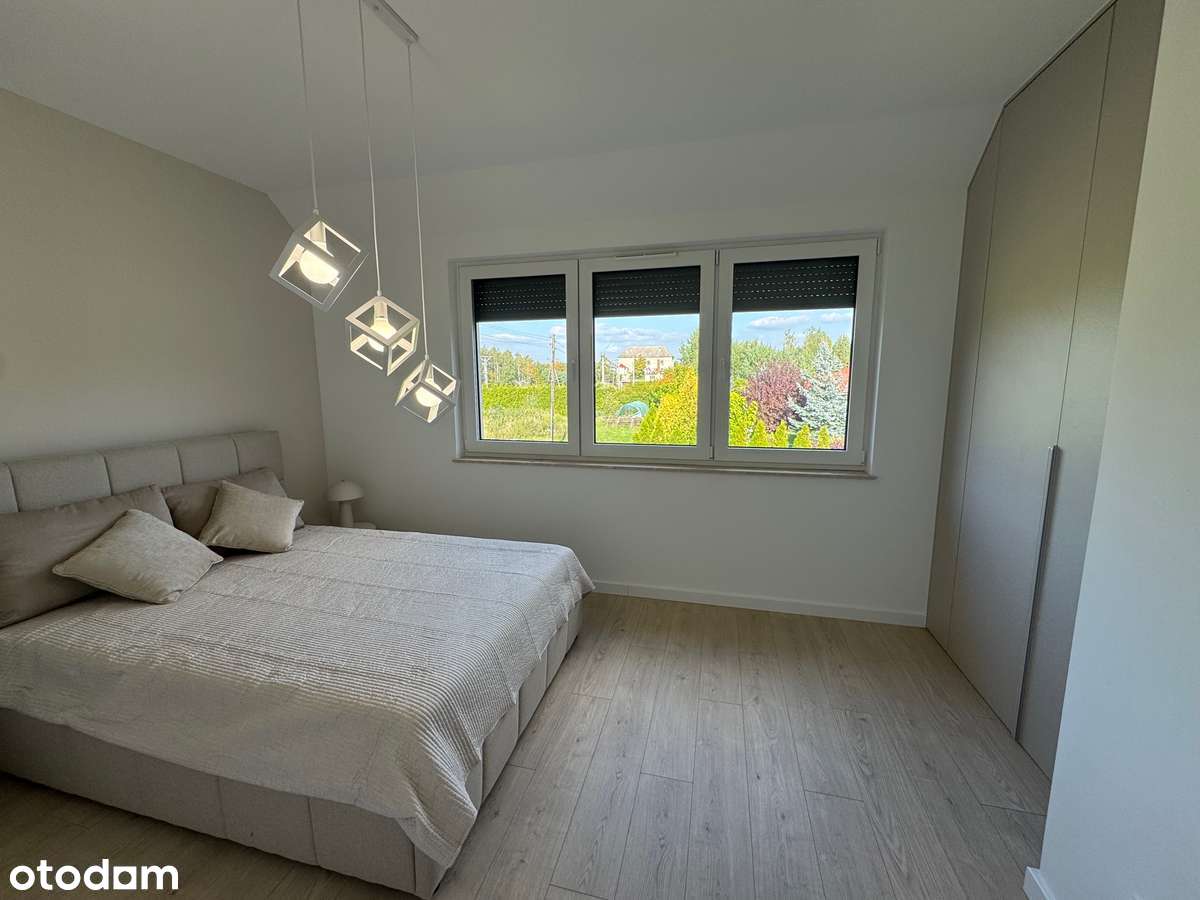 GOTOWY do zamieszkania  Domek pod Lasem, OGRÓDEK, 2 miejsca postojowe-9